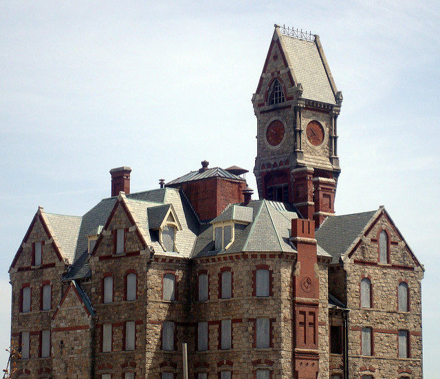 The clock tower will remain at the center of the grounds. Photo Credit