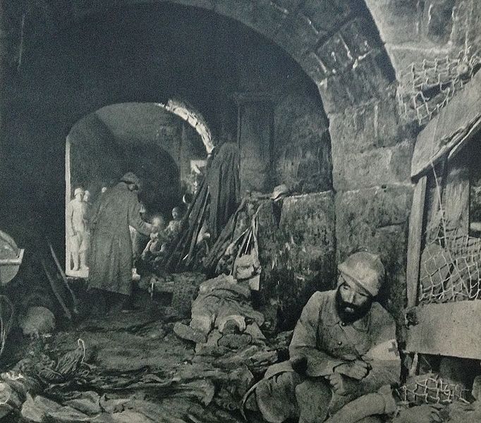 Fort Vaux: the last of the Verdun outlying fortifications occupied by ...