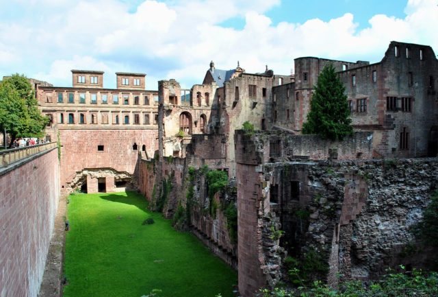 The earliest castle structure was built before 1214 . Photo Credit