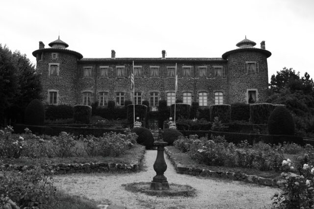 Exterior of the Château de Chavaniac