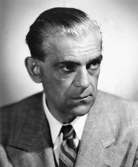 Promotional photo of Boris Karloff 