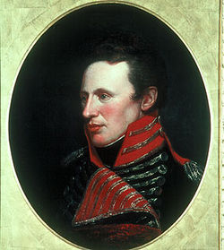 Portrait of American general and explorer Zebulon Pike.