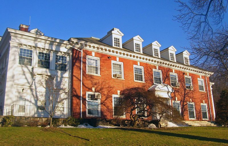 The Scarborough School at the Edward Harden Mansion in Sleepy Hollow, NY, listed on the National Register of Historic Places as the site of the first American Montessori school in 1911  Photo Credit