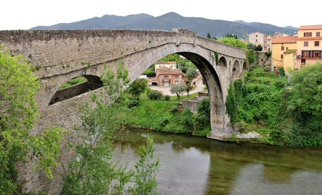 Pont du Diable in Ceret, southern France. Photo Credit