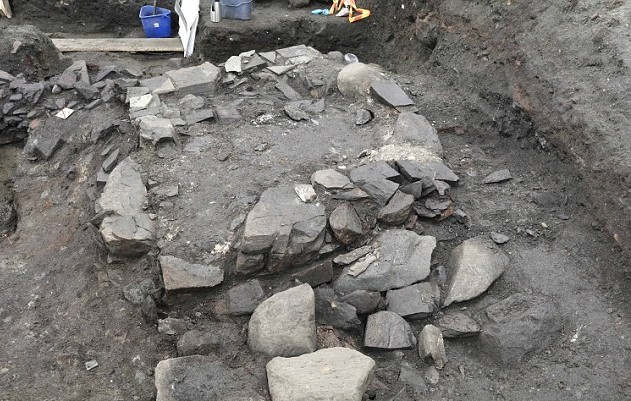 The remains of a 1,000-year-old church. Photo Credit