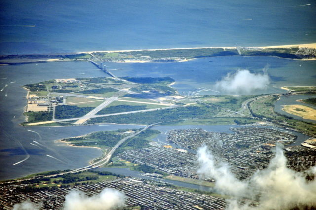 Floyd Bennett Field from the air, 2013 Photo Credit 