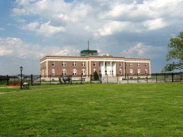 Administration building Floyd Bennett Photo Credit 