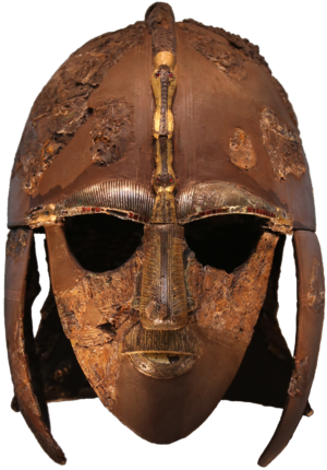 The helmet is one of the most important finds at Sutton Hoo Photo Credit