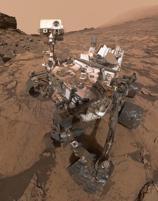 Curiosity Mars Rover Photo Credit