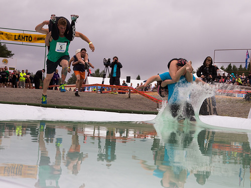 Wife Carrying World Championships. Photo Credit