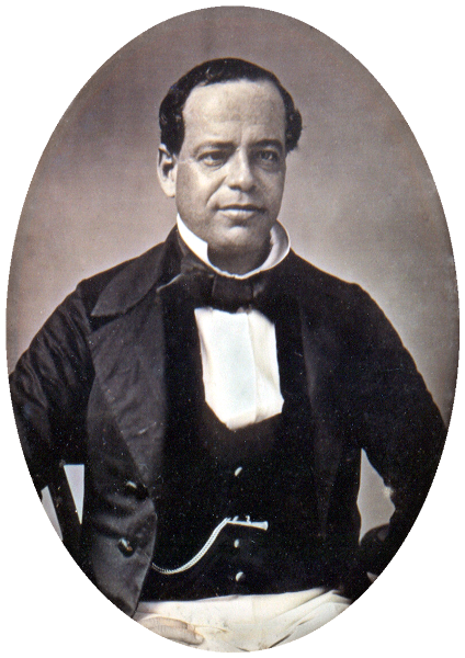 Daguerreotype of Antonio López de Santa Anna