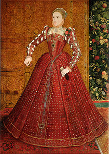 Queen Elizabeth I took to the ice frequently during 1564, to "shoot at marks"