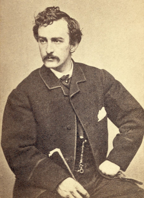 John Wilkes Booth (May 10th, 1838 – April 26th, 1865)