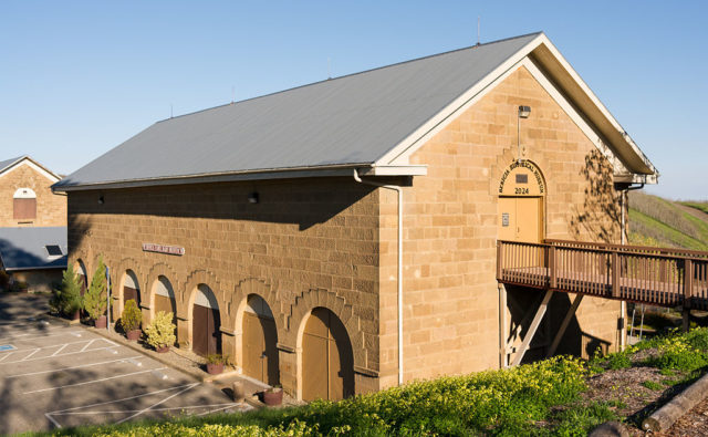 Camel stables in Benicia, Northern California. First built as a warehouse in 1855, it was used for the accommodation of camels for a short time only, as the Camel Corps was disbanded after the end of the Civil War. Today, the buildings are the home of the Benicia Historical Museum. Photo Credit