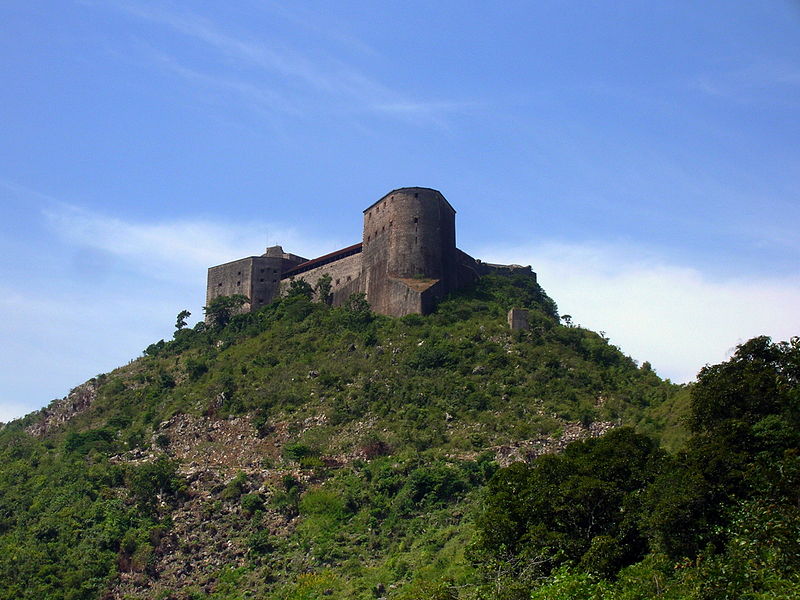 The Citadelle Laferrière, near Milot in Haiti, seen from the access path. Photo Credit