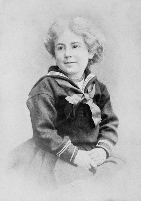 Daisy Ashford as a child.