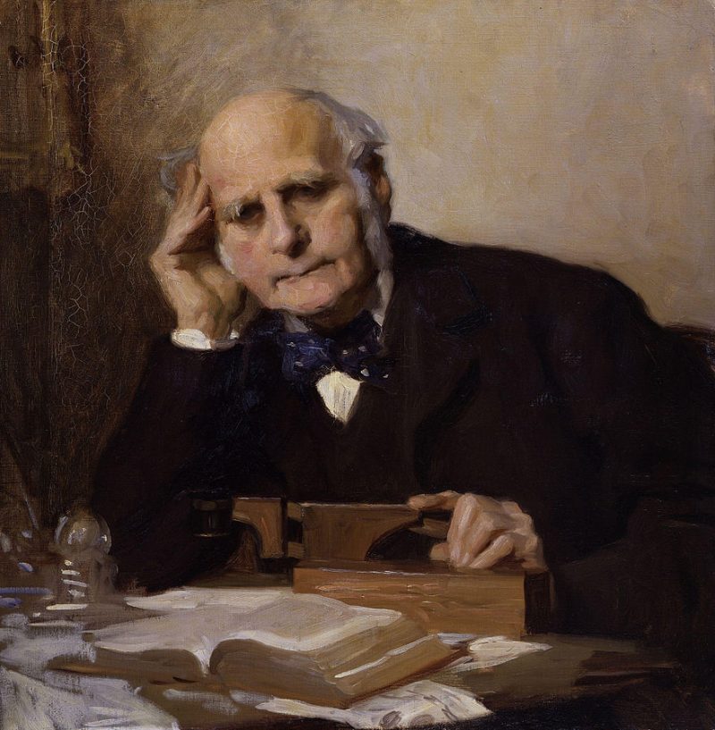 Charles Darwin's cousin invented the dog whistle, meteorology, forensic fingerprinting