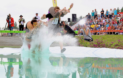 Wife Carrying World Championships. Photo Credit