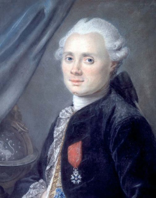 Charles Messier at the age of 40.