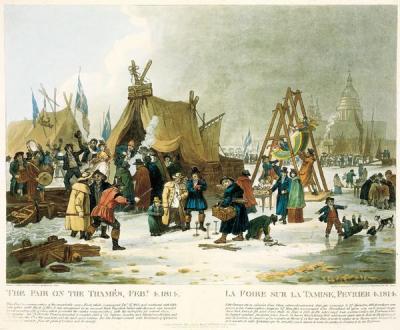 The Frost Fair of 1814, by Luke Clenell