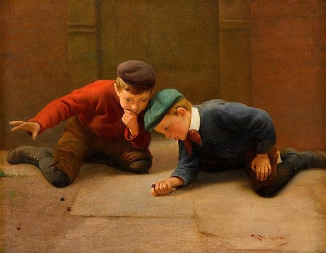 Game of Marbles, Karol D. Witkowski.