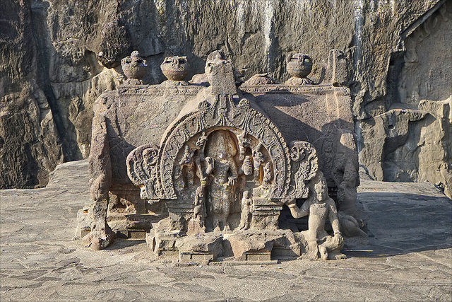Kailasa is one of the 34 cave temples that collectively are known as the Ellora Caves Author: Jean-Pierre Dalbéra CC By 2.0
