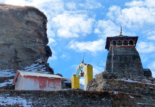 According to legend,  Lord Rama of the Ramayana epic meditated at the closest peak to Tungnath Photo Credit