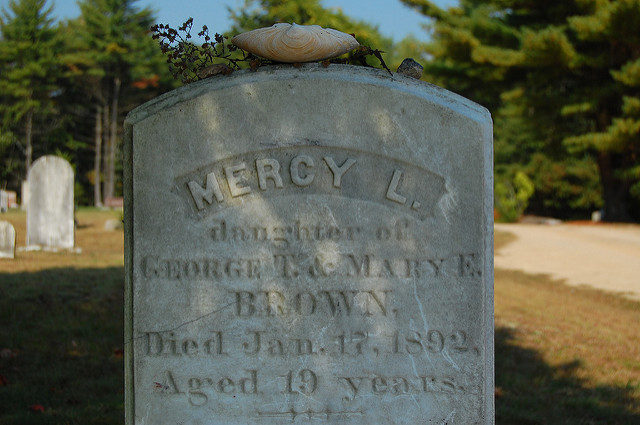 Mercy Brown was considered to be the last vampire of New England  Photo Credit