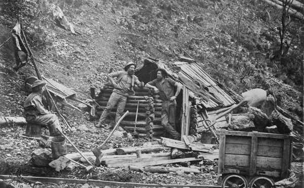 Prospector’s Hut, Upper Dargo, Victoria (Gippsland), 1870.