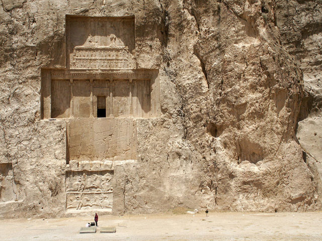 Tomb of Darius I. Photo Credit
