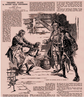 Treasure Island illustrated by George Wylie Hutchinson (1894).