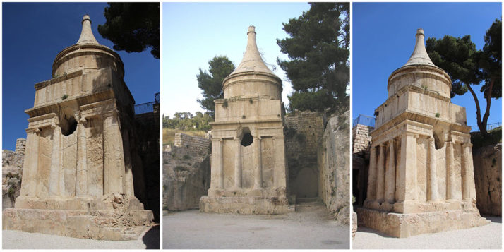 One of the most impressive tombs found in the Kidron Valley: The Tomb ...