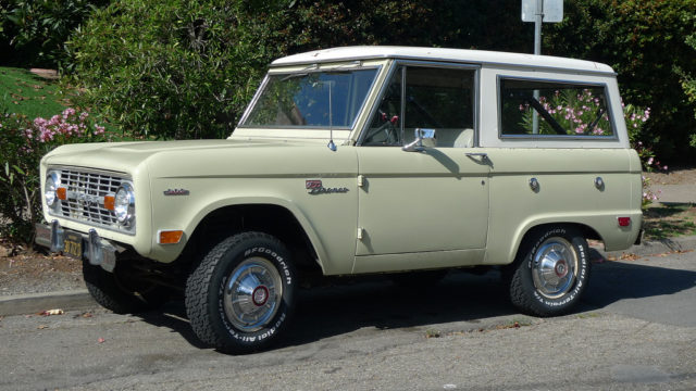 The first generation Ford Bronco Photo Credit