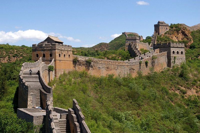 An area of the sections of the Great Wall at Jinshanling. Photo Credit