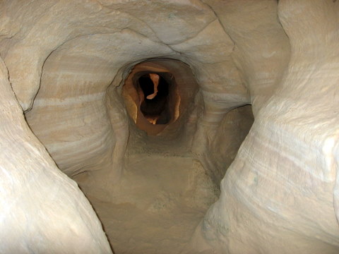 Chalcolithic copper mine in Timna Valley Photo Credit