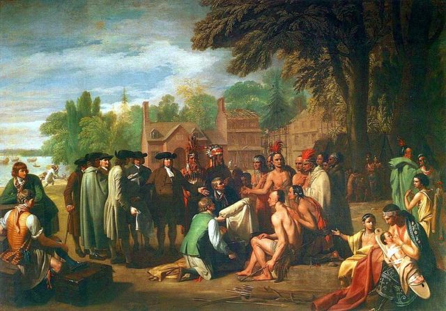 The Treaty of Penn with the Indians