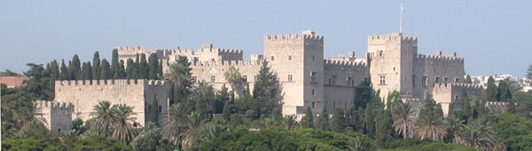 Palace of the Grand Master in the city of Rhodes Author:  Polimerek    CC BY-SA 3.0