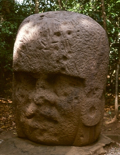 The unfinished La Venta Colossal Head 3 Photo Credit