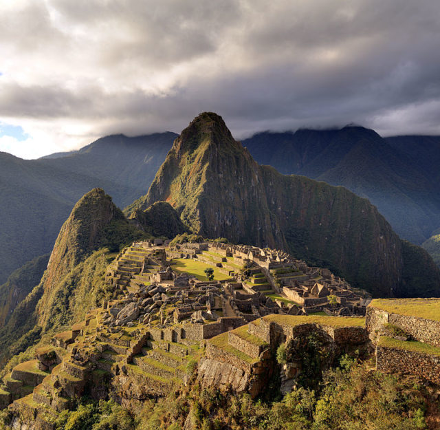 The Macchu Picchu, a UNESCO World Heritage Site near Cusco in Peru, at twilight   Photo Credit