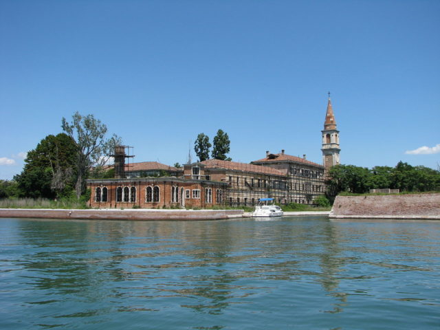 Poveglia Closeup of Hospital.Photo Credit