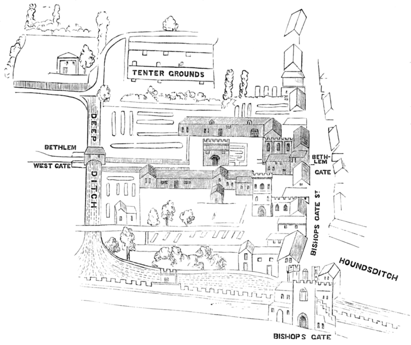 Plan of the first Bethlem