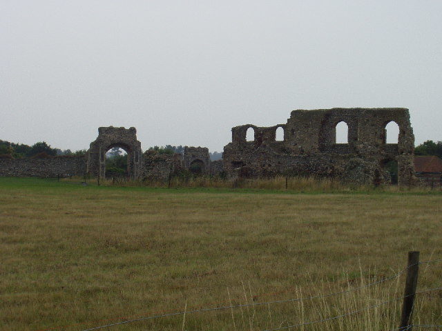 Remains of Greyfriars Priory Photo Credit
