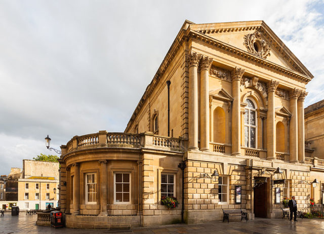 Grand Pump, Roman Baths, Bath, England Photo Credit