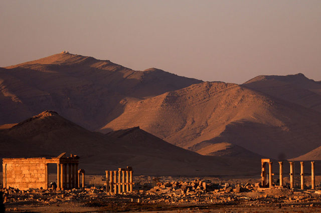 The northern Palmyrene mountain belt Photo Credit