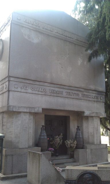 Civico Mausoleo Palanti, 1928. Photo Credit