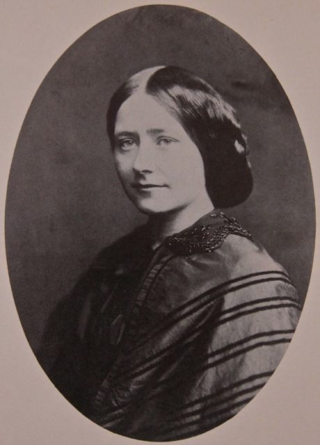 Dickens’ mistress Ellen Ternan in 1858.