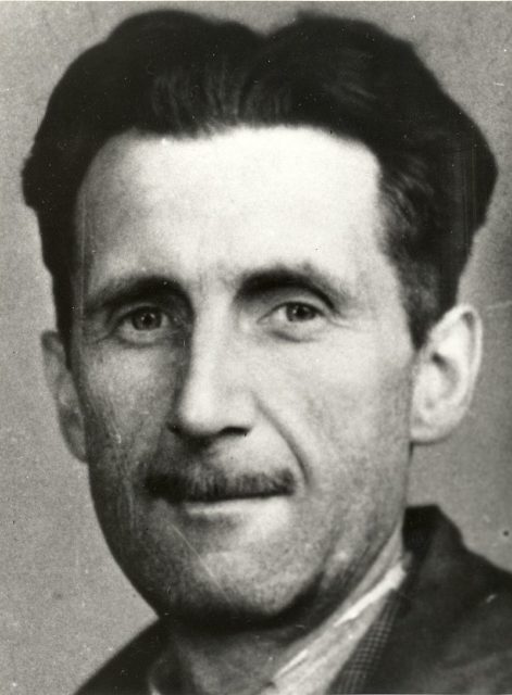 George Orwell’s press photo from 1943.