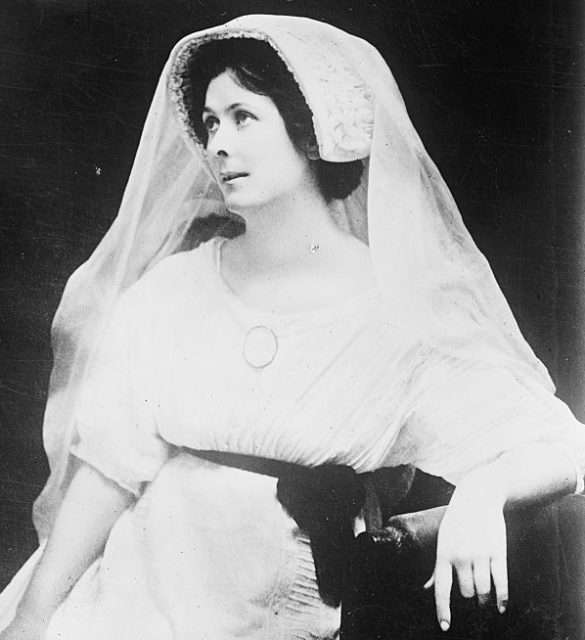 Isadora Duncan in the 1910s.