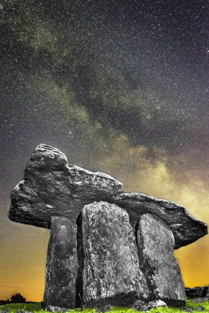 It is the second most visited location in the Burren.  Photo Credit