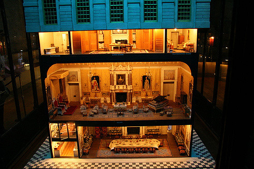 Queen Mary’s doll’s house. Photo Credit